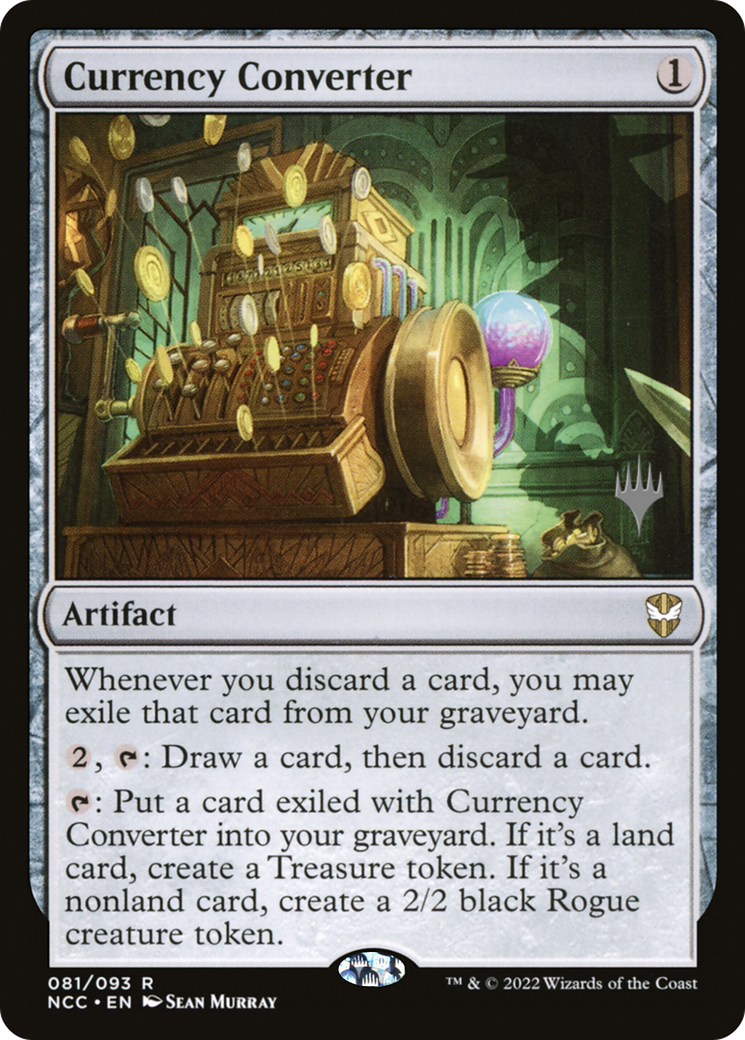 Currency Converter (PNCC-81P) - New Capenna Commander Promos Foil - Premium MTG Single from Wizards of the Coast - Just $11.26! Shop now at Game Crave Tournament Store