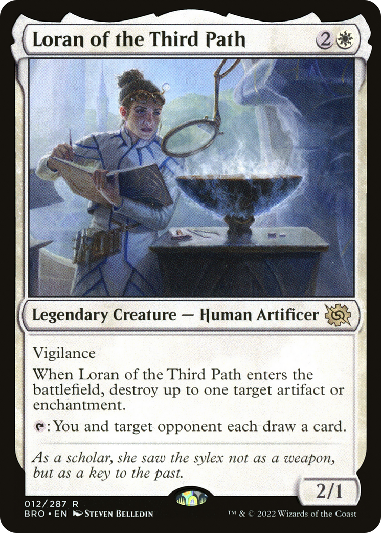Loran of the Third Path (BRO-012) - The Brothers' War - Premium MTG Single from Wizards of the Coast - Just $0.58! Shop now at Game Crave Tournament Store