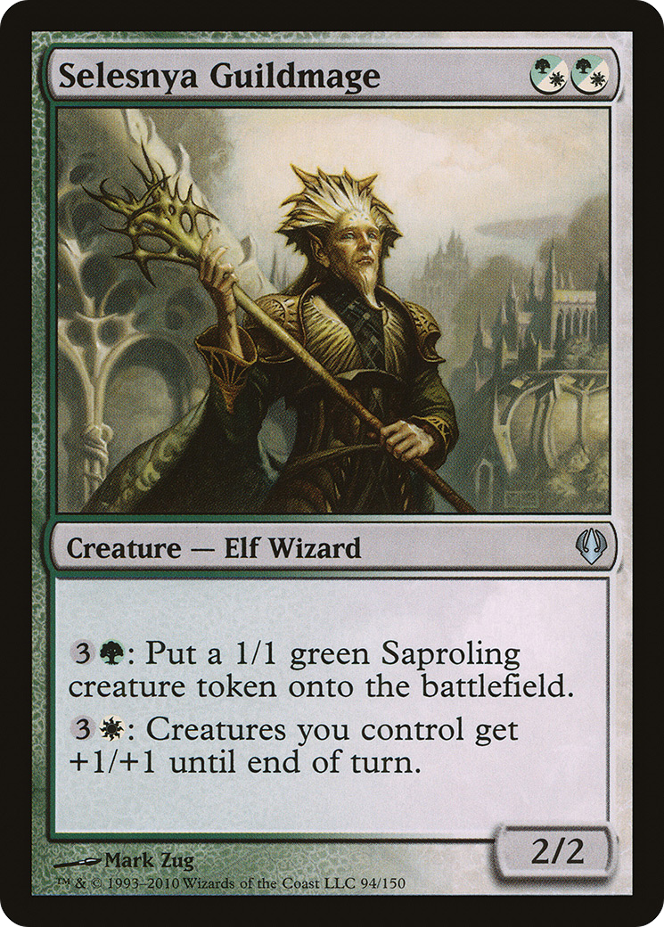 Selesnya Guildmage (ARC-094) - Archenemy - Premium MTG Single from Wizards of the Coast - Just $0.08! Shop now at Game Crave Tournament Store