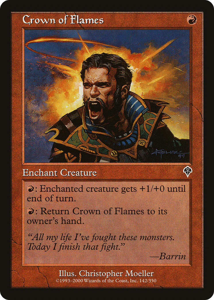 Crown of Flames (INV-142) - Invasion Foil - Premium MTG Single from Wizards of the Coast - Just $0.40! Shop now at Game Crave Tournament Store