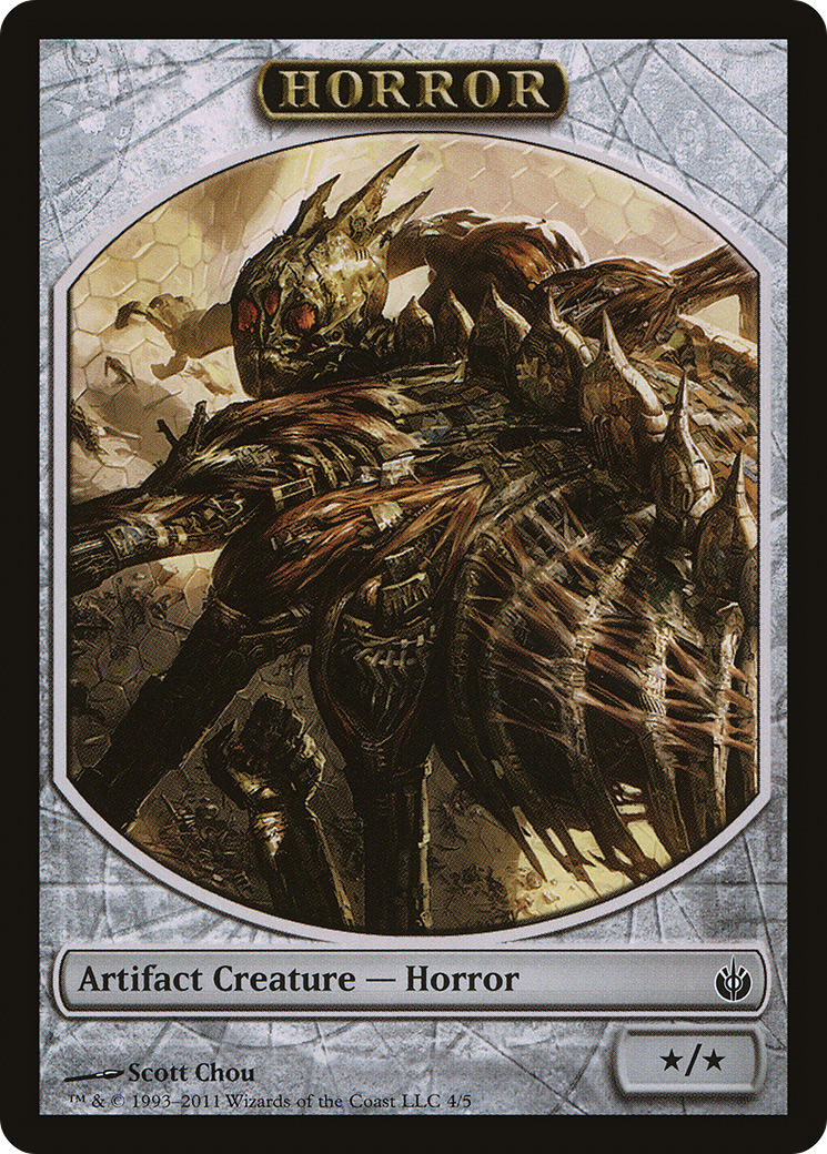 Horror (TMBS-004) - Mirrodin Besieged Tokens - Premium MTG Single from Wizards of the Coast - Just $0.18! Shop now at Game Crave Tournament Store