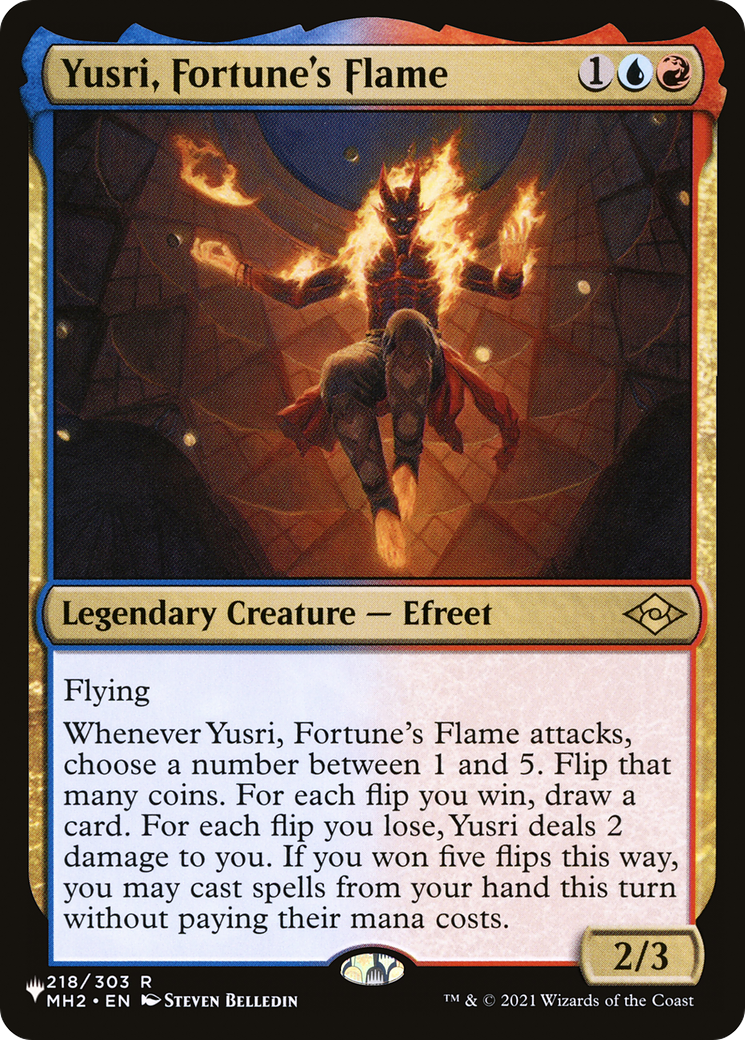 Yusri, Fortune's Flame (PHED-044) - Heads I Win, Tails You Lose - Premium MTG Single from Wizards of the Coast - Just $0.08! Shop now at Game Crave Tournament Store