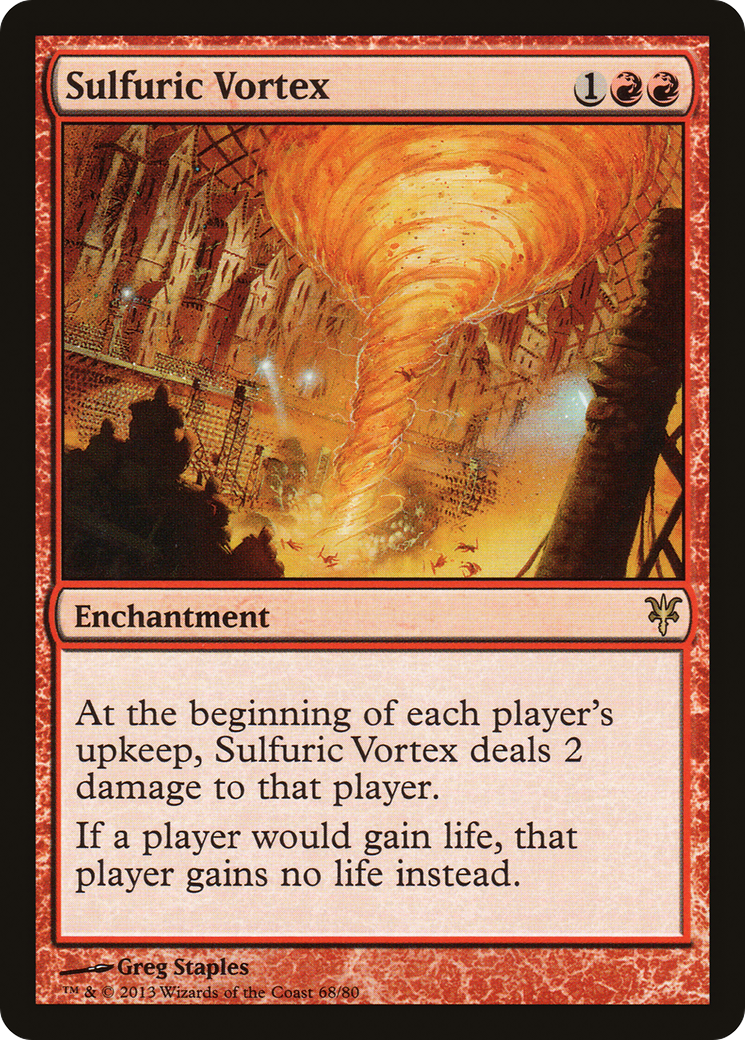 Sulfuric Vortex (DDK-068) - Duel Decks: Sorin vs. Tibalt - Premium MTG Single from Wizards of the Coast - Just $0.90! Shop now at Game Crave Tournament Store