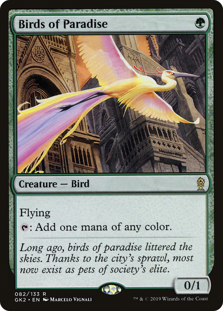 Birds of Paradise (GK2-082) - RNA Guild Kit - Premium MTG Single from Wizards of the Coast - Just $1.66! Shop now at Game Crave Tournament Store