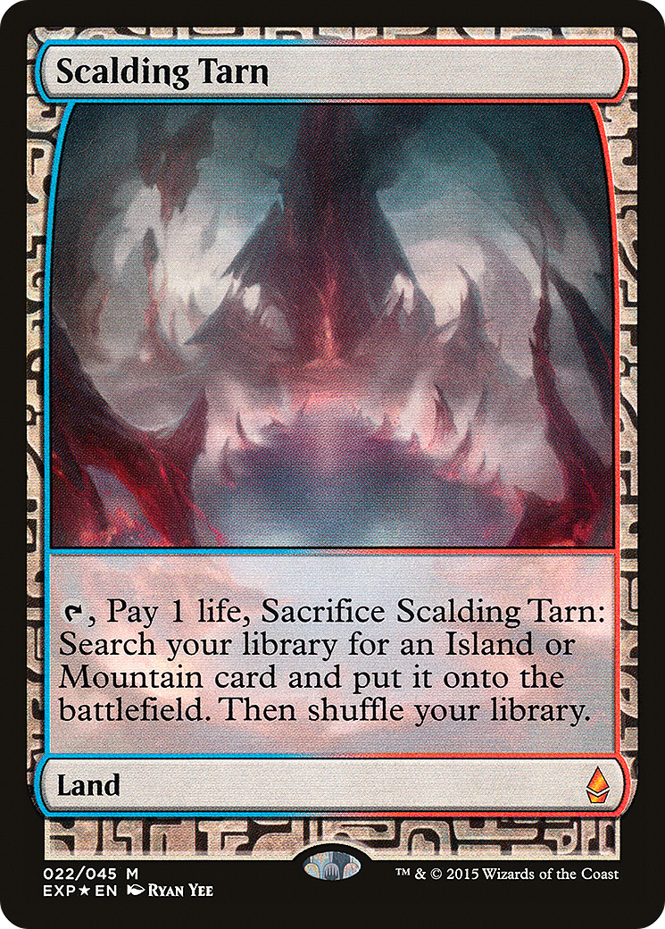Scalding Tarn (EXP-022) - Zendikar Expeditions Foil - Premium MTG Single from Wizards of the Coast - Just $43.82! Shop now at Game Crave Tournament Store