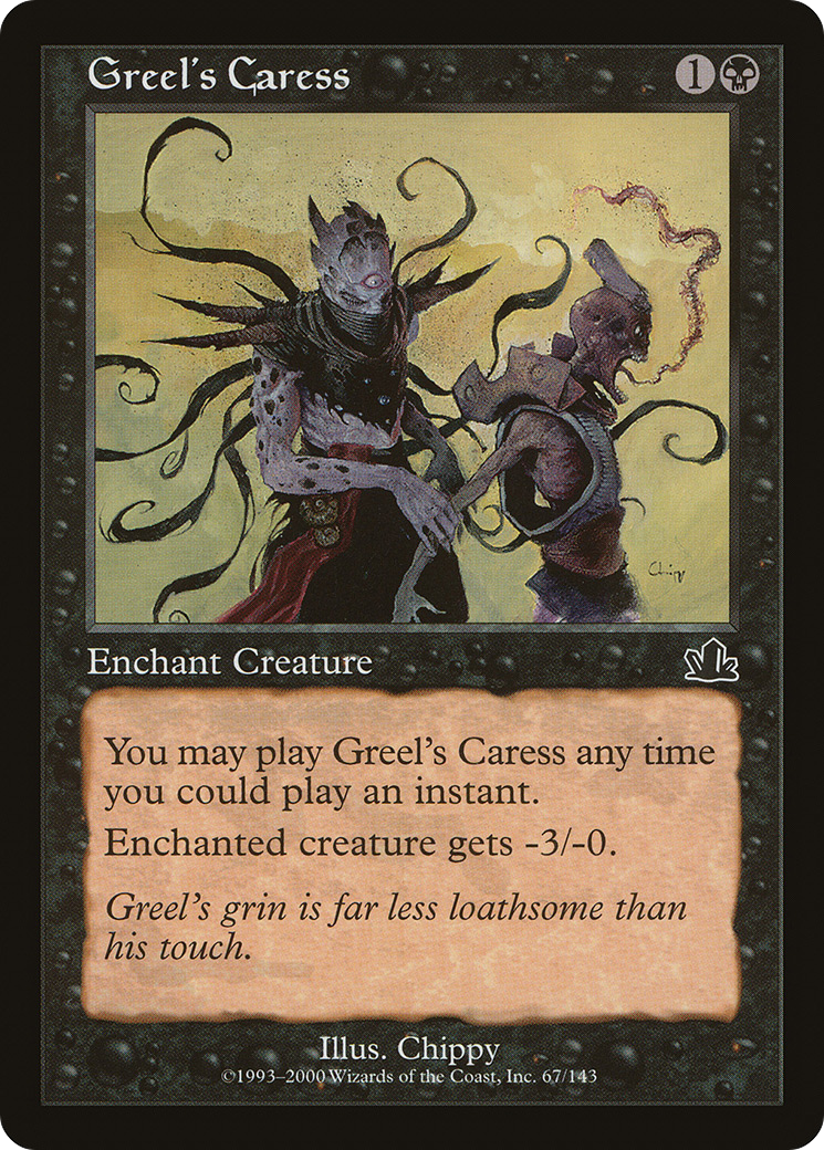 Greel's Caress (PCY-067) - Prophecy - Premium MTG Single from Wizards of the Coast - Just $0.08! Shop now at Game Crave Tournament Store