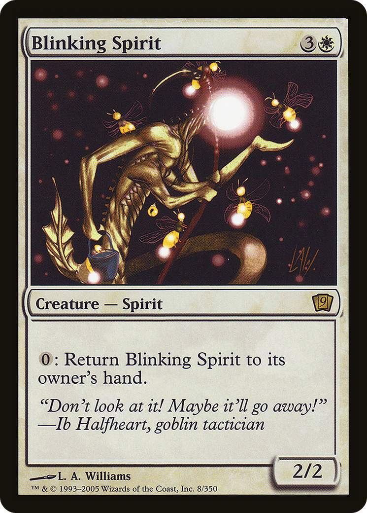 Blinking Spirit (9ED-08★) - Ninth Edition Foil - Premium MTG Single from Wizards of the Coast - Just $1.19! Shop now at Game Crave Tournament Store
