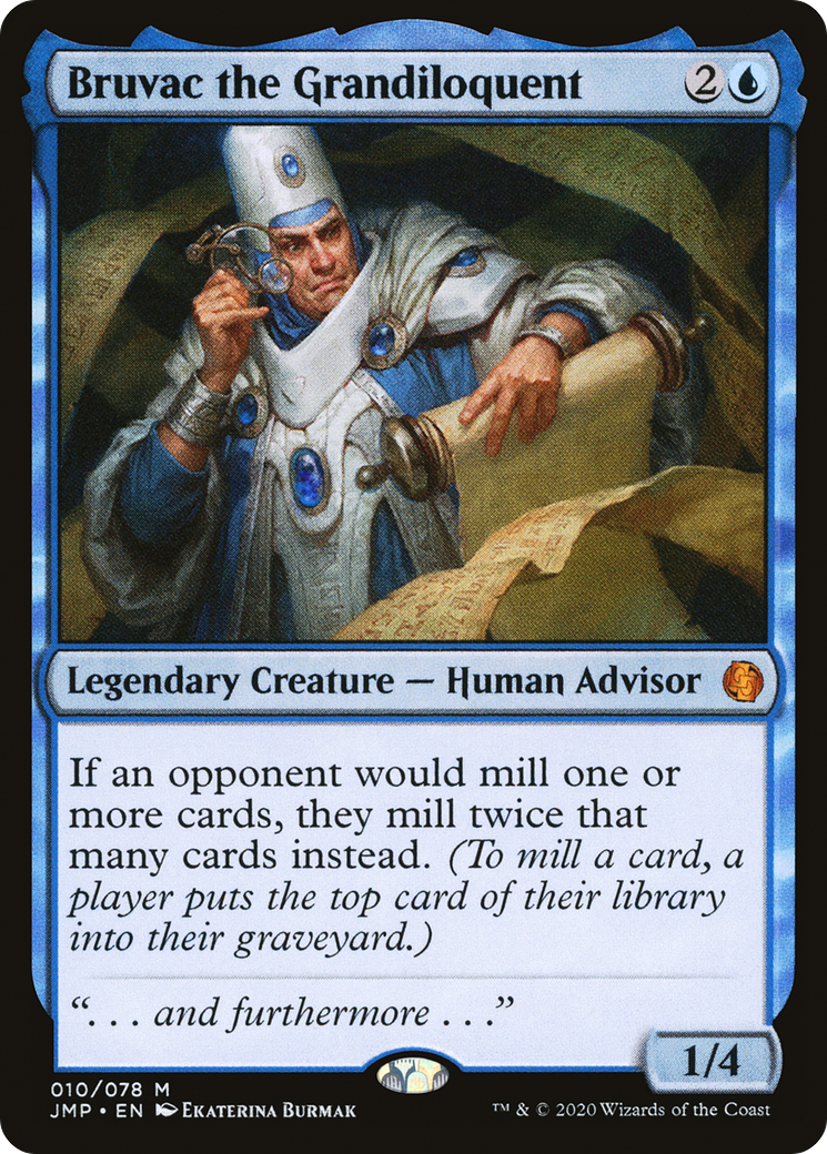 Bruvac the Grandiloquent (JMP-010) - Jumpstart - Premium MTG Single from Wizards of the Coast - Just $26.78! Shop now at Game Crave Tournament Store
