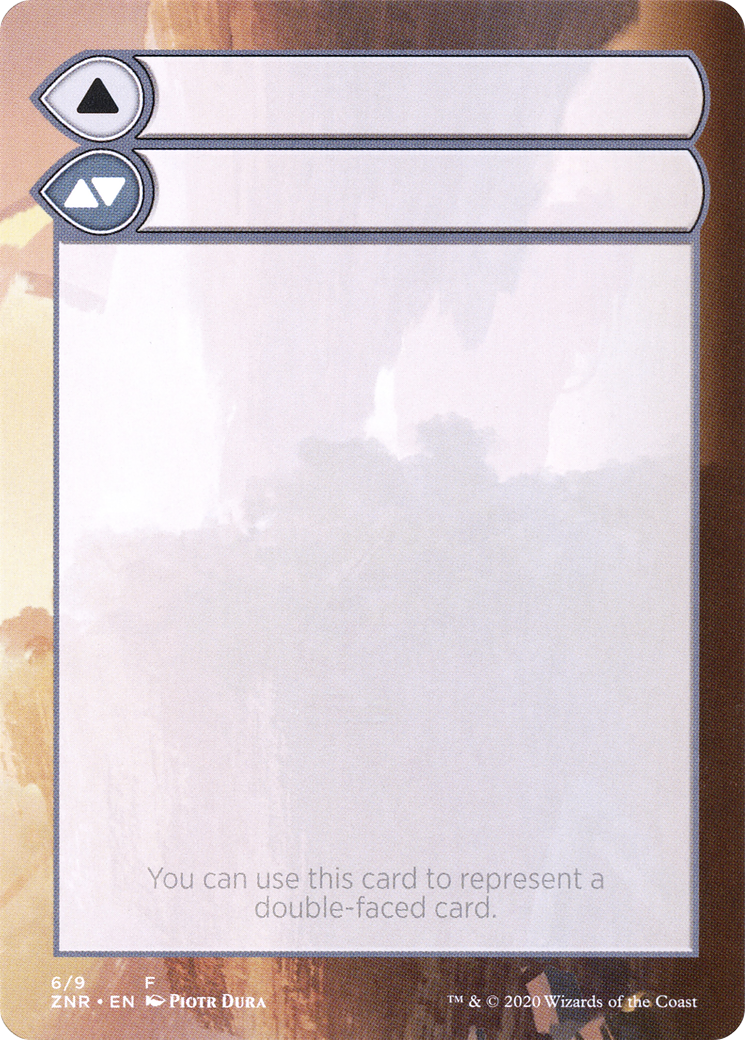 Double-Faced Substitute Card (SZNR-006) - Zendikar Rising Substitute Cards - Premium MTG Single from Wizards of the Coast - Just $0! Shop now at Game Crave Tournament Store