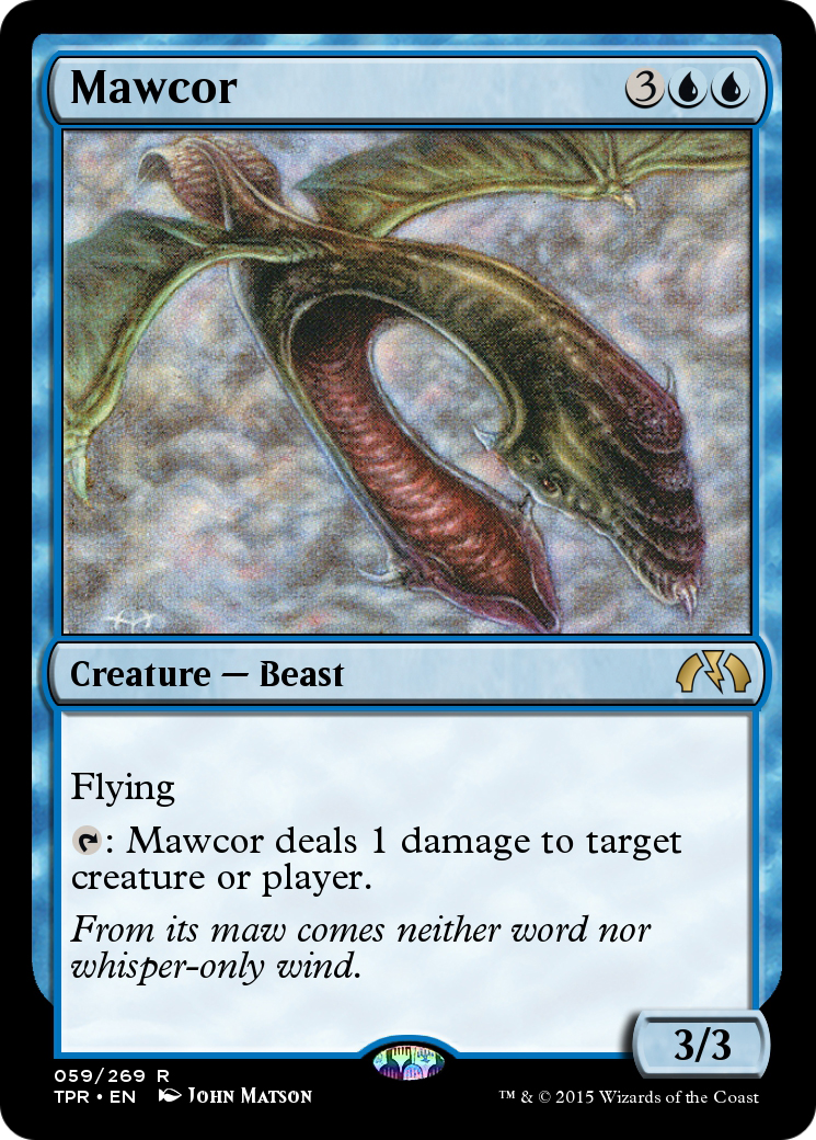 Mawcor (TPR-059) - Tempest Remastered - Premium MTG Single from Wizards of the Coast - Just $0! Shop now at Game Crave Tournament Store