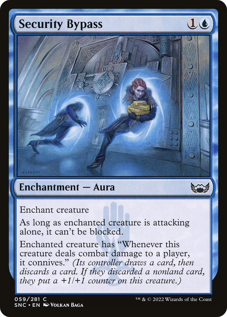 Security Bypass (SNC-059) - Streets of New Capenna - Premium MTG Single from Wizards of the Coast - Just $0.08! Shop now at Game Crave Tournament Store