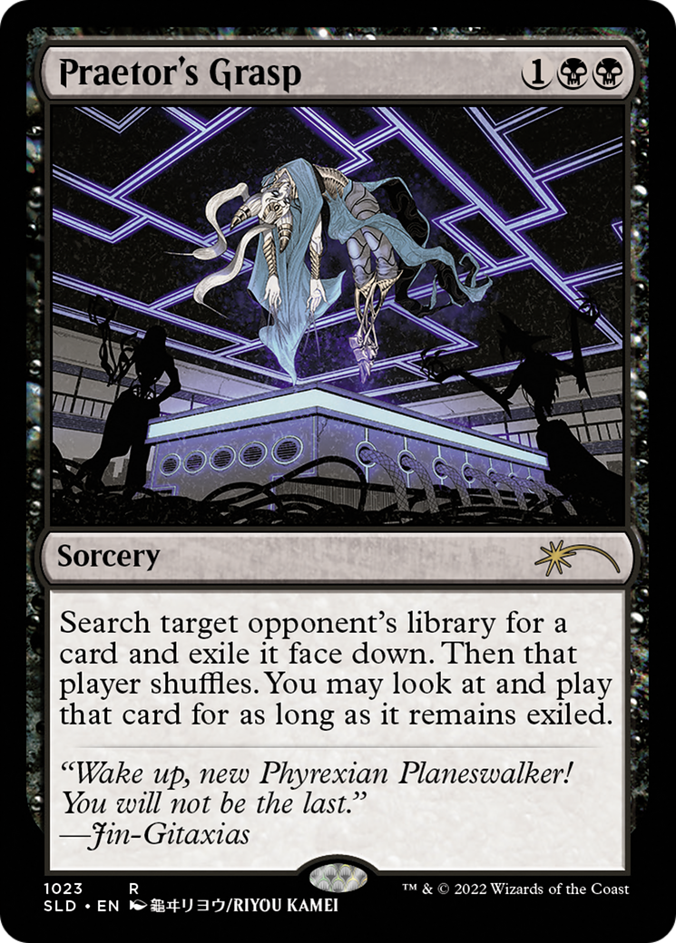 Praetor's Grasp (SLD-1023) - Secret Lair Drop Foil - Premium MTG Single from Wizards of the Coast - Just $4.31! Shop now at Game Crave Tournament Store