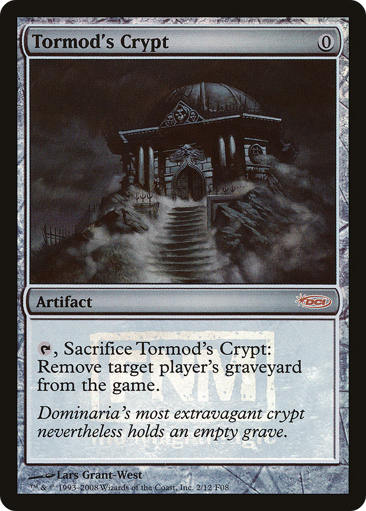 Tormod's Crypt (F08-002) - Friday Night Magic 2008 Foil - Premium MTG Single from Wizards of the Coast - Just $5.19! Shop now at Game Crave Tournament Store