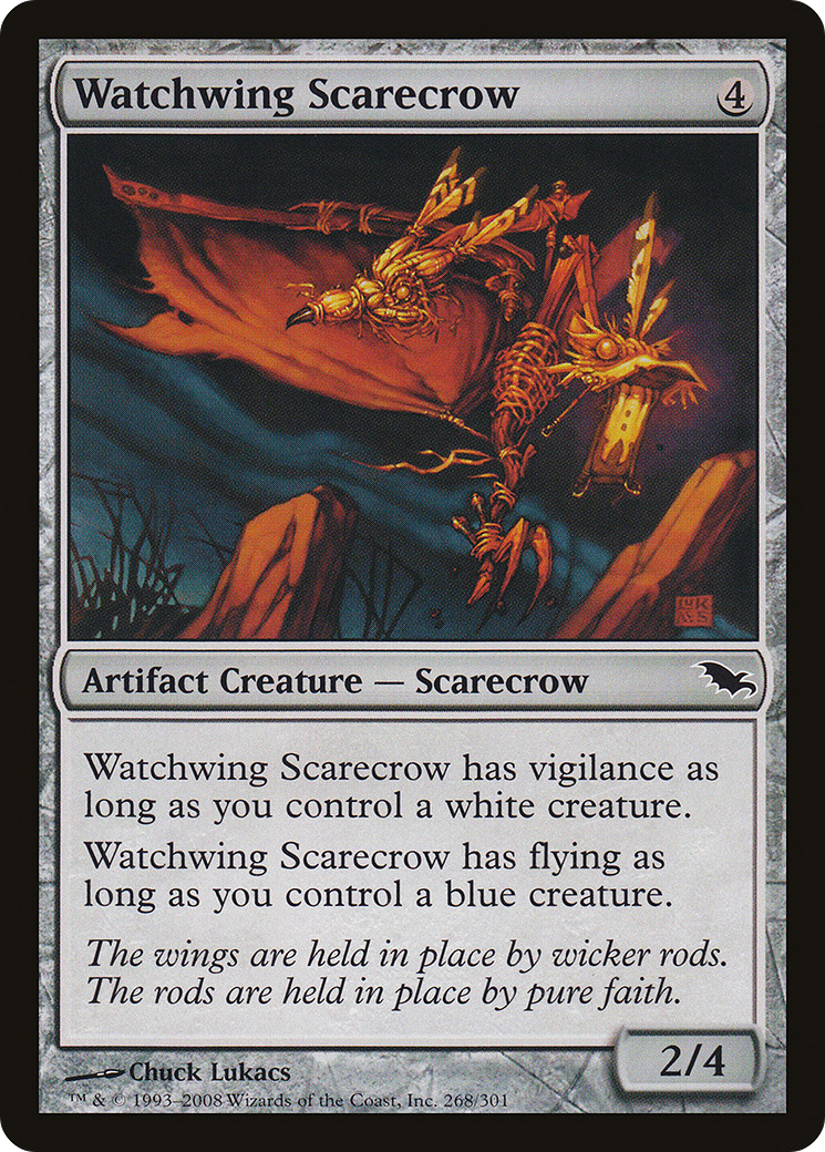 Watchwing Scarecrow (SHM-268) - Shadowmoor - Premium MTG Single from Wizards of the Coast - Just $0.08! Shop now at Game Crave Tournament Store