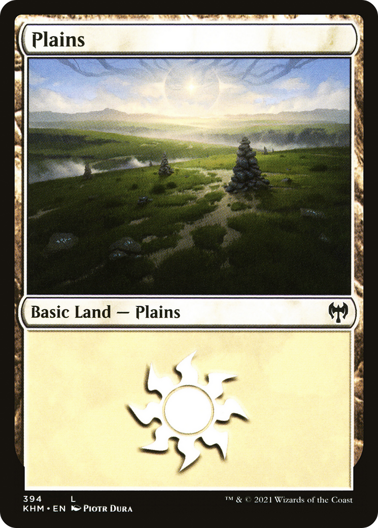 Plains (KHM-394) - Kaldheim Foil - Premium MTG Single from Wizards of the Coast - Just $0.10! Shop now at Game Crave Tournament Store
