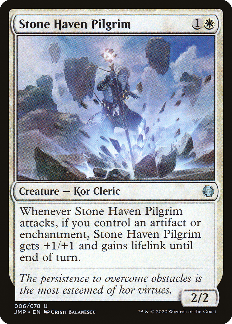 Stone Haven Pilgrim (JMP-006) - Jumpstart - Premium MTG Single from Wizards of the Coast - Just $0.08! Shop now at Game Crave Tournament Store