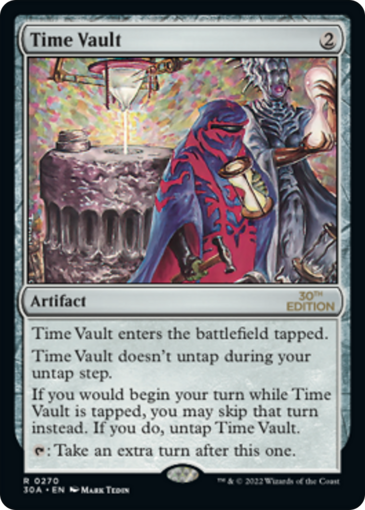 Time Vault (30A-270) - 30th Anniversary Edition - Premium MTG Single from Wizards of the Coast - Just $138.38! Shop now at Game Crave Tournament Store