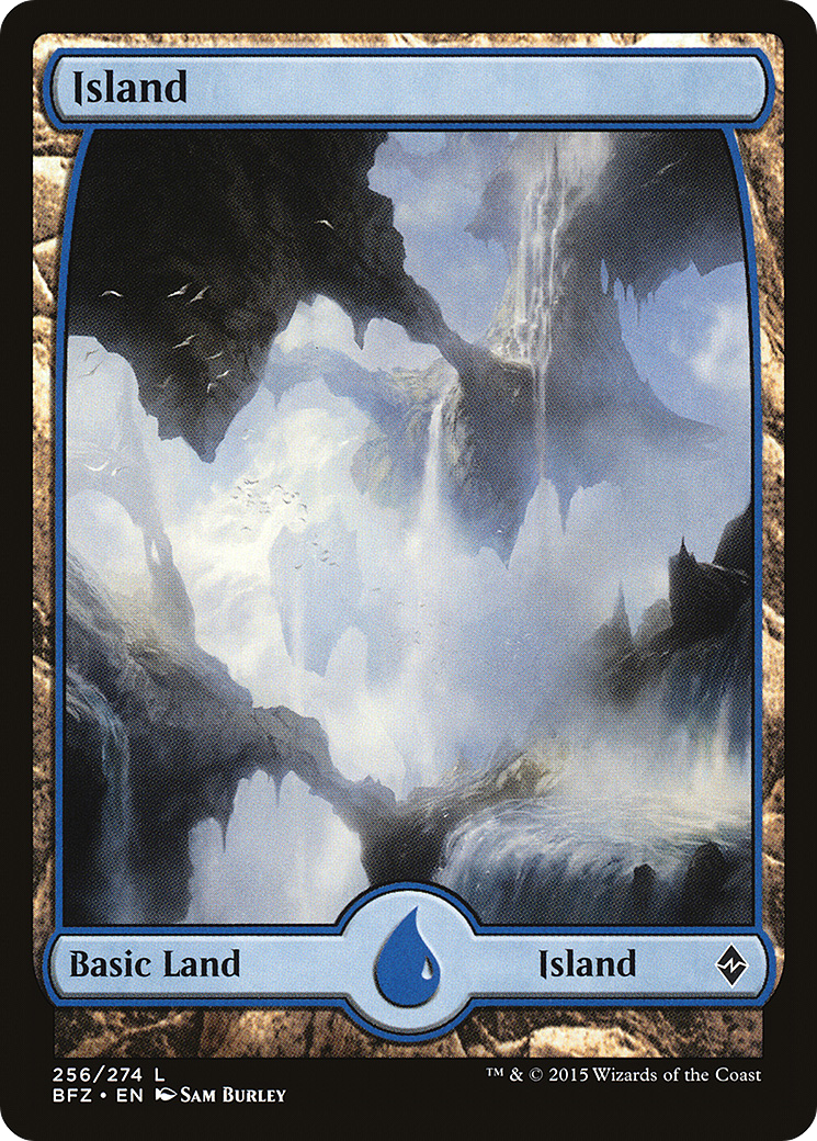 Island (BFZ-256) - Battle for Zendikar - Premium MTG Single from Wizards of the Coast - Just $0.25! Shop now at Game Crave Tournament Store