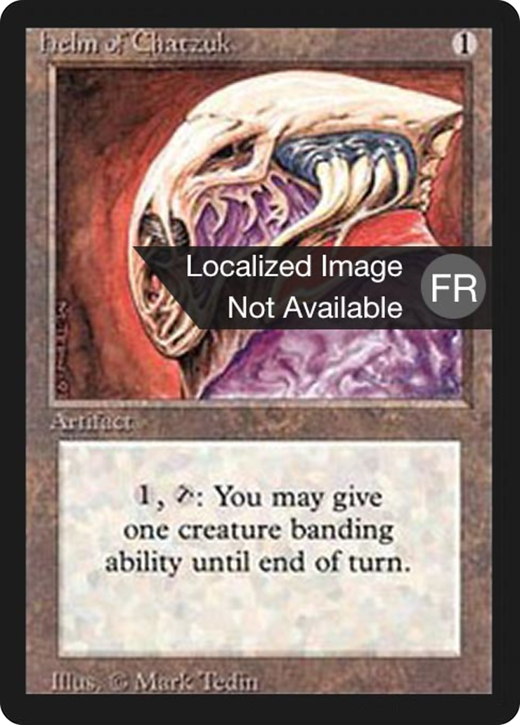 Helm of Chatzuk (FBB-250) - Foreign Black Border - Premium MTG Single from Wizards of the Coast - Just $3.32! Shop now at Game Crave Tournament Store
