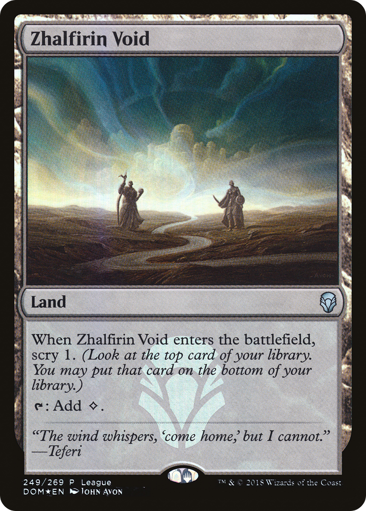 Zhalfirin Void (PDOM-249) - Dominaria Promos Foil - Premium MTG Single from Wizards of the Coast - Just $0.78! Shop now at Game Crave Tournament Store