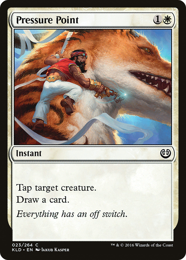 Pressure Point (KLD-023) - Kaladesh Foil - Premium MTG Single from Wizards of the Coast - Just $0.08! Shop now at Game Crave Tournament Store