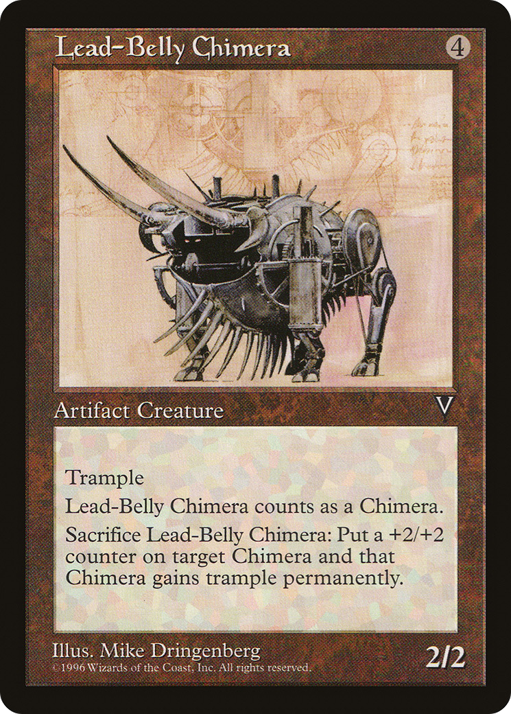 Lead-Belly Chimera (VIS-148) - Visions - Premium MTG Single from Wizards of the Coast - Just $0.08! Shop now at Game Crave Tournament Store