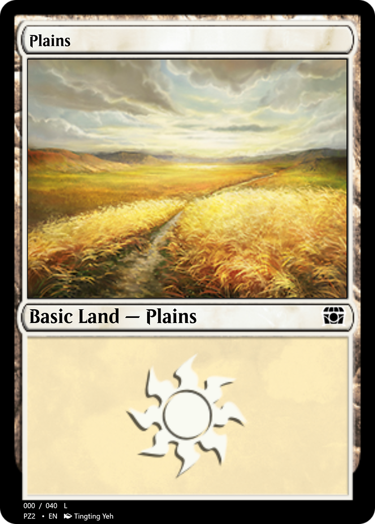 Plains (PZ2-70801) - Treasure Chest - Premium MTG Single from Wizards of the Coast - Just $0! Shop now at Game Crave Tournament Store