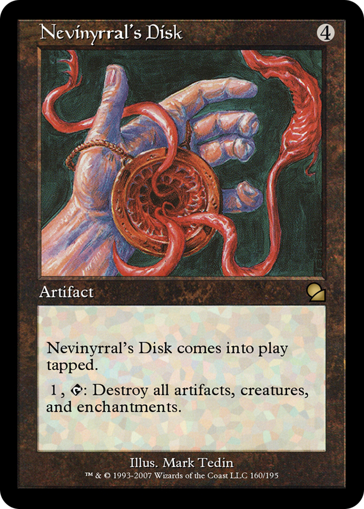 Nevinyrral's Disk (ME1-160) - Masters Edition - Premium MTG Single from Wizards of the Coast - Just $0! Shop now at Game Crave Tournament Store