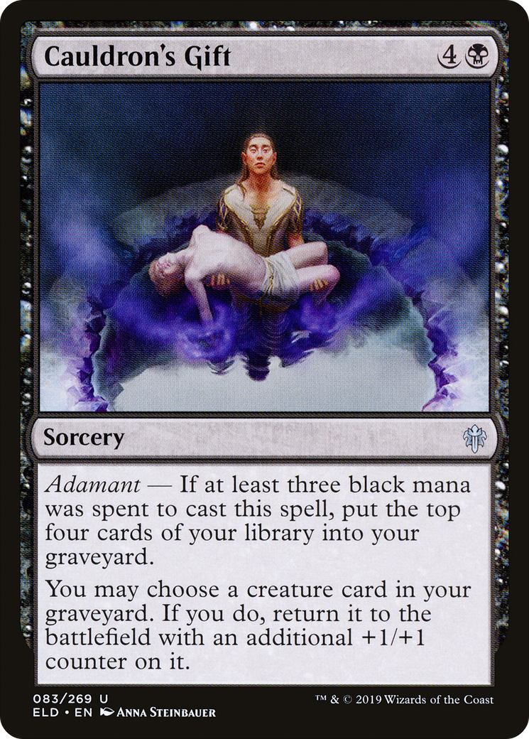 Cauldron's Gift (ELD-083) - Throne of Eldraine Foil - Premium MTG Single from Wizards of the Coast - Just $0.08! Shop now at Game Crave Tournament Store