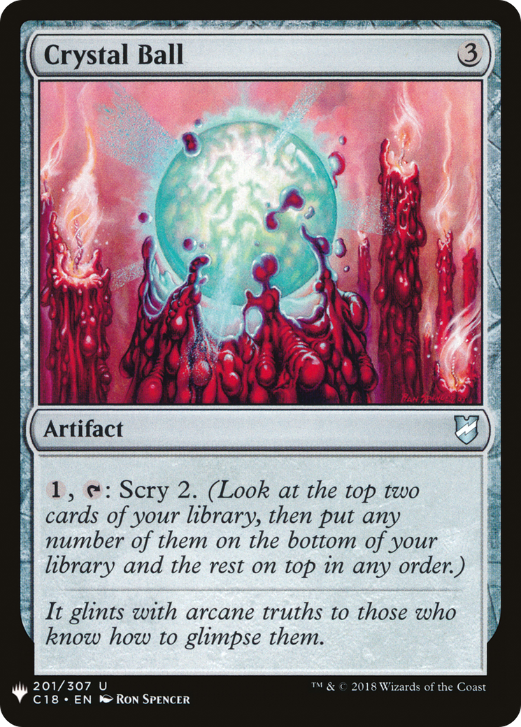 Crystal Ball (MB1-1568) - Mystery Booster - Premium MTG Single from Wizards of the Coast - Just $0.09! Shop now at Game Crave Tournament Store
