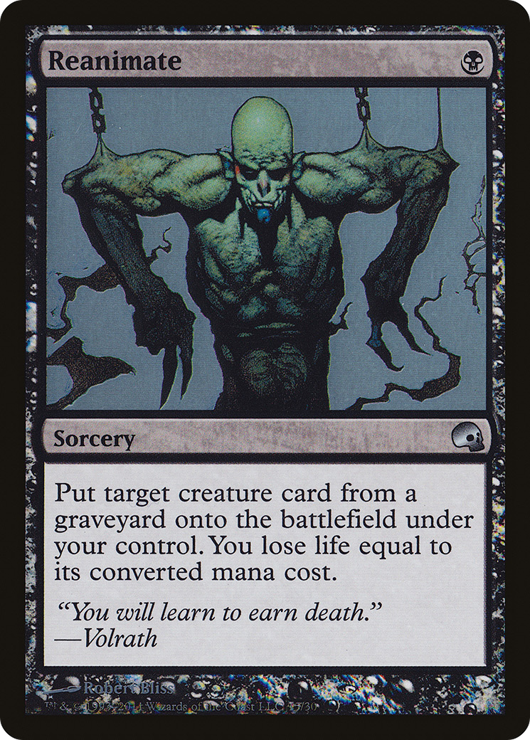 Reanimate (PD3-015) - Premium Deck Series: Graveborn Foil - Premium MTG Single from Wizards of the Coast - Just $4.66! Shop now at Game Crave Tournament Store