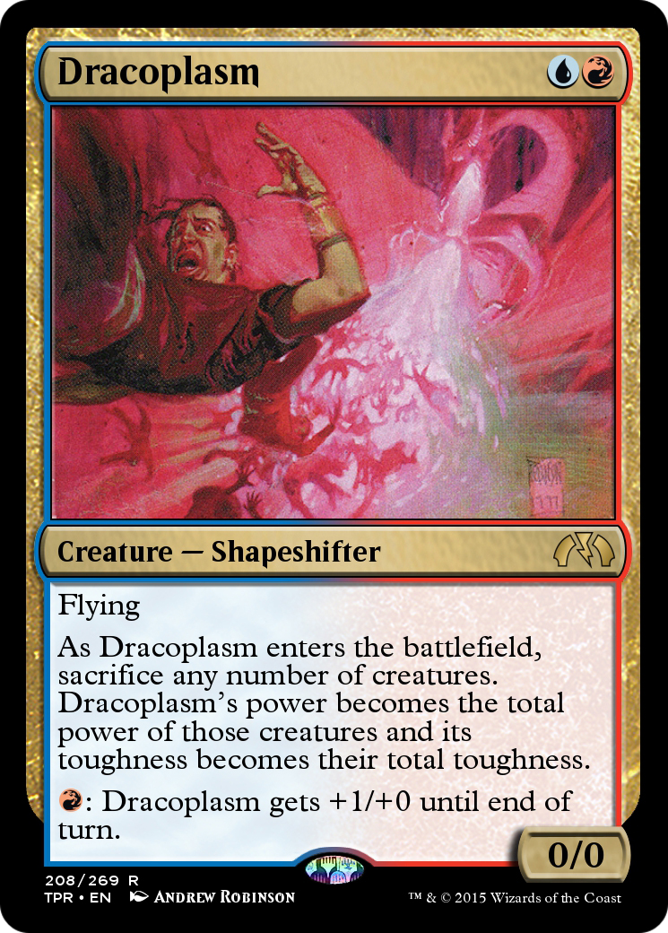 Dracoplasm (TPR-208) - Tempest Remastered - Premium MTG Single from Wizards of the Coast - Just $0! Shop now at Game Crave Tournament Store