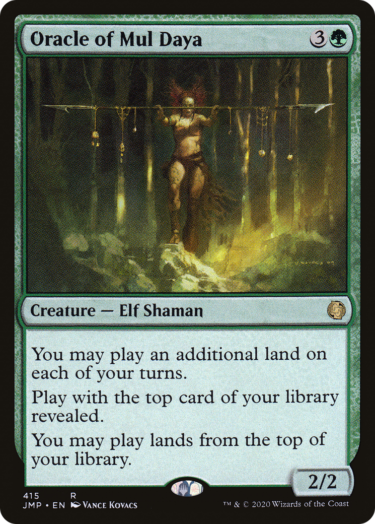 Oracle of Mul Daya (JMP-415) - Jumpstart - Premium MTG Single from Wizards of the Coast - Just $5.56! Shop now at Game Crave Tournament Store