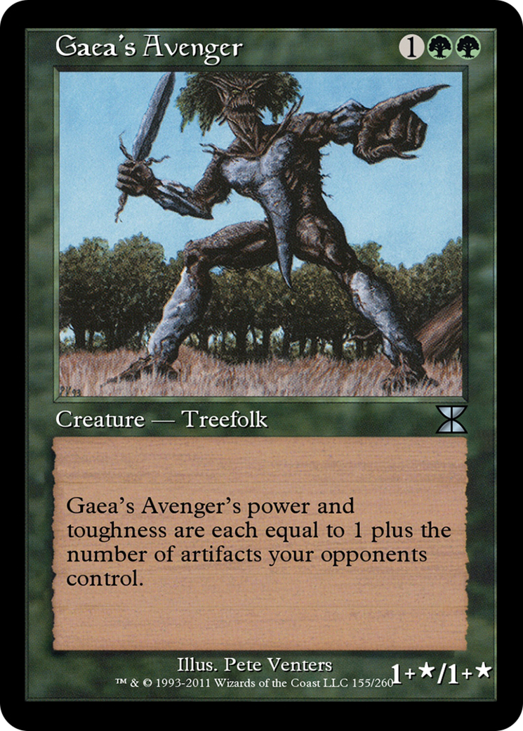 Gaea's Avenger (ME4-155) - Masters Edition IV - Premium MTG Single from Wizards of the Coast - Just $0! Shop now at Game Crave Tournament Store