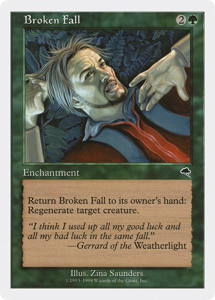 Broken Fall (BRB-010) - Battle Royale Box Set - Premium MTG Single from Wizards of the Coast - Just $0.08! Shop now at Game Crave Tournament Store