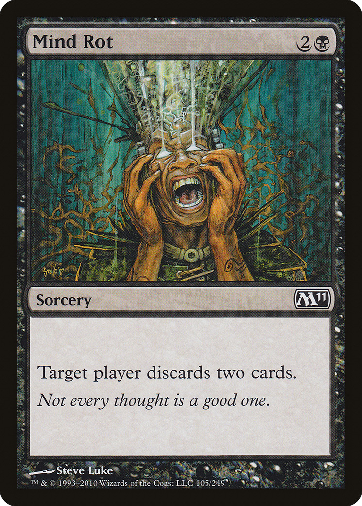 Mind Rot (M11-105) - Magic 2011 - Premium MTG Single from Wizards of the Coast - Just $0.25! Shop now at Game Crave Tournament Store