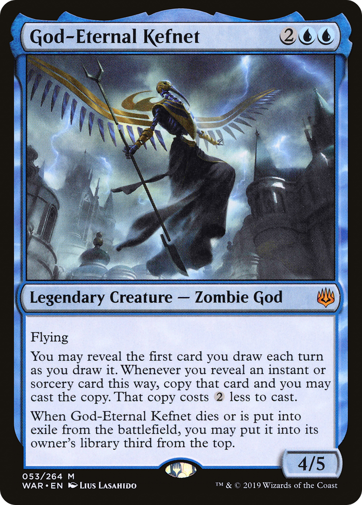 God-Eternal Kefnet (WAR-053) - War of the Spark Foil - Premium MTG Single from Wizards of the Coast - Just $1.13! Shop now at Game Crave Tournament Store