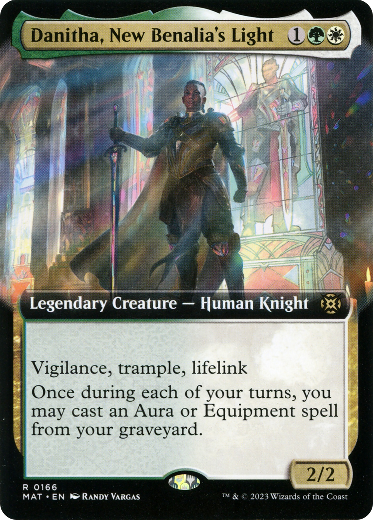 Danitha, New Benalia's Light (MAT-166) - March of the Machine: The Aftermath: (Extended Art) Foil - Premium MTG Single from Wizards of the Coast - Just $1.60! Shop now at Game Crave Tournament Store