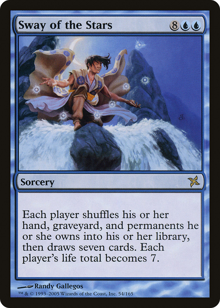 Sway of the Stars (BOK-054) - Betrayers of Kamigawa Foil - Premium MTG Single from Wizards of the Coast - Just $34.59! Shop now at Game Crave Tournament Store