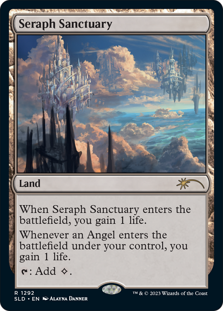Seraph Sanctuary (SLD-1292) - Secret Lair Drop Foil - Premium MTG Single from Wizards of the Coast - Just $14.51! Shop now at Game Crave Tournament Store