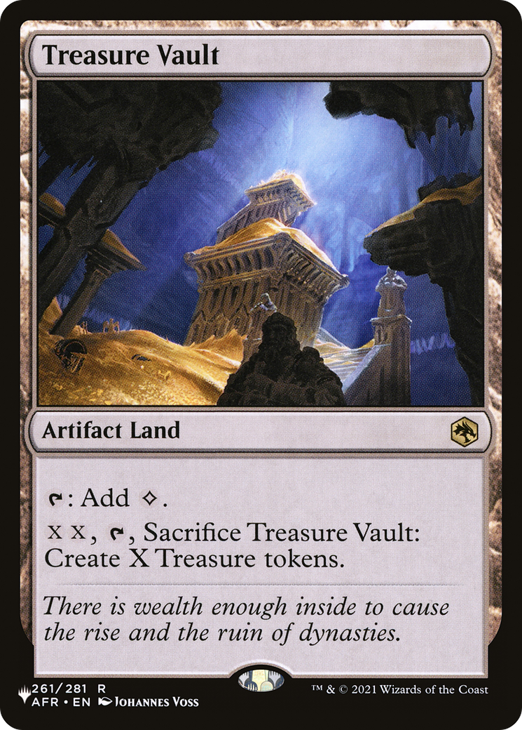 Treasure Vault (PLIST-1337) - The List - Premium MTG Single from Wizards of the Coast - Just $0.82! Shop now at Game Crave Tournament Store