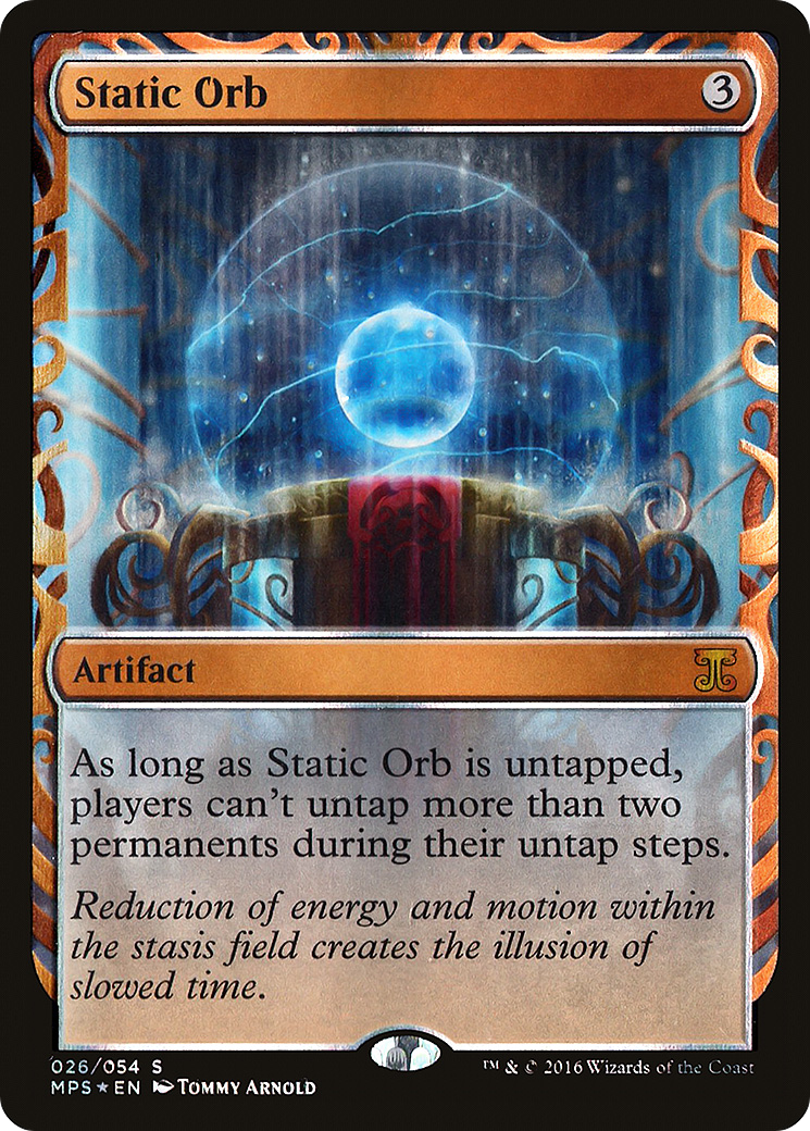 Static Orb (MPS-026) - Kaladesh Inventions Foil - Premium MTG Single from Wizards of the Coast - Just $55.06! Shop now at Game Crave Tournament Store
