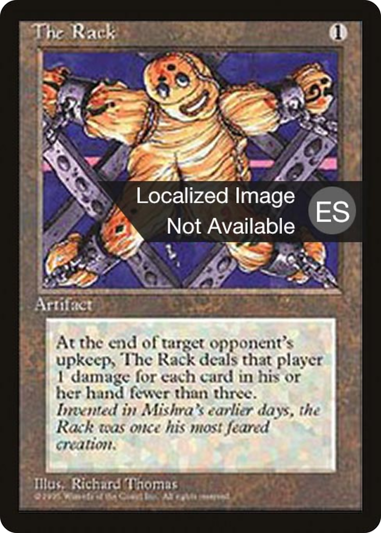 The Rack (4BB-352) - Fourth Edition Foreign Black Border - Premium MTG Single from Wizards of the Coast - Just $2.21! Shop now at Game Crave Tournament Store
