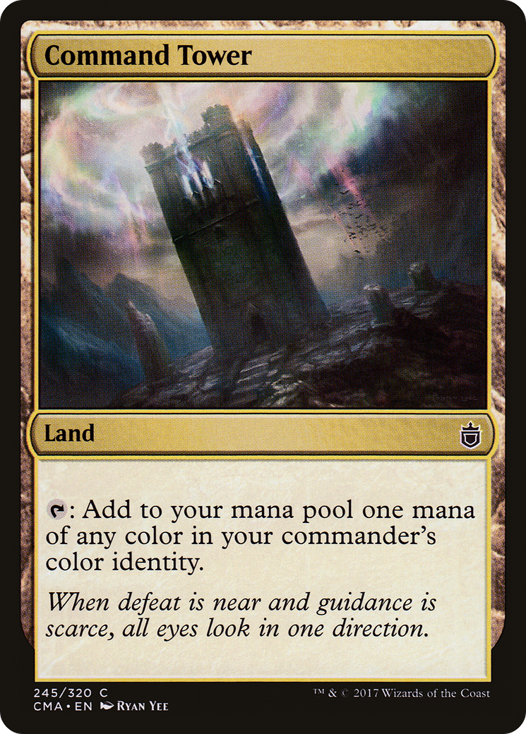 Command Tower (CMA-245) - Commander Anthology - Premium MTG Single from Wizards of the Coast - Just $0.11! Shop now at Game Crave Tournament Store