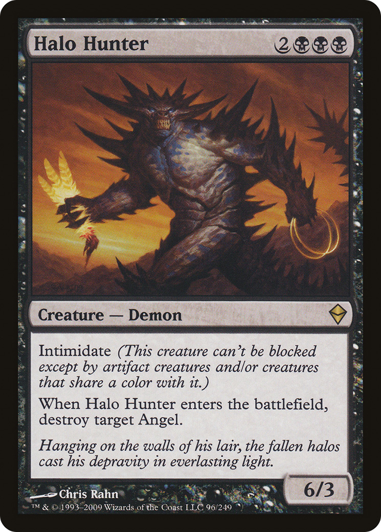 Halo Hunter (ZEN-096) - Zendikar Foil - Premium MTG Single from Wizards of the Coast - Just $0.12! Shop now at Game Crave Tournament Store