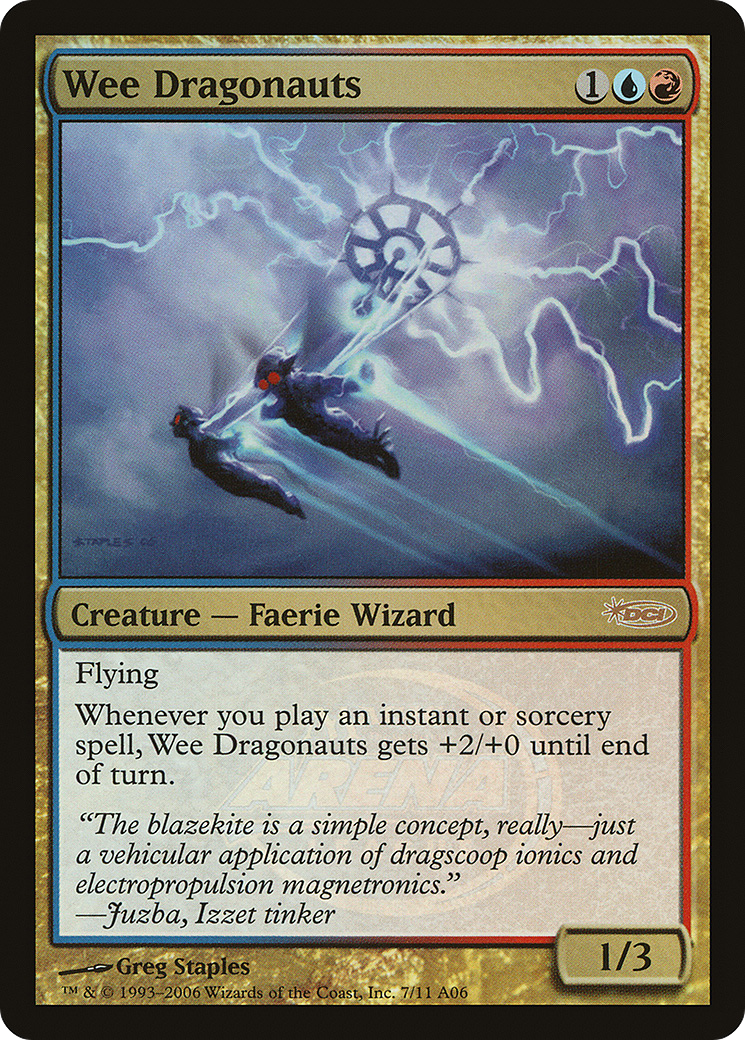 Wee Dragonauts (PAL06-007) - Arena League 2006 Foil - Premium MTG Single from Wizards of the Coast - Just $0.21! Shop now at Game Crave Tournament Store