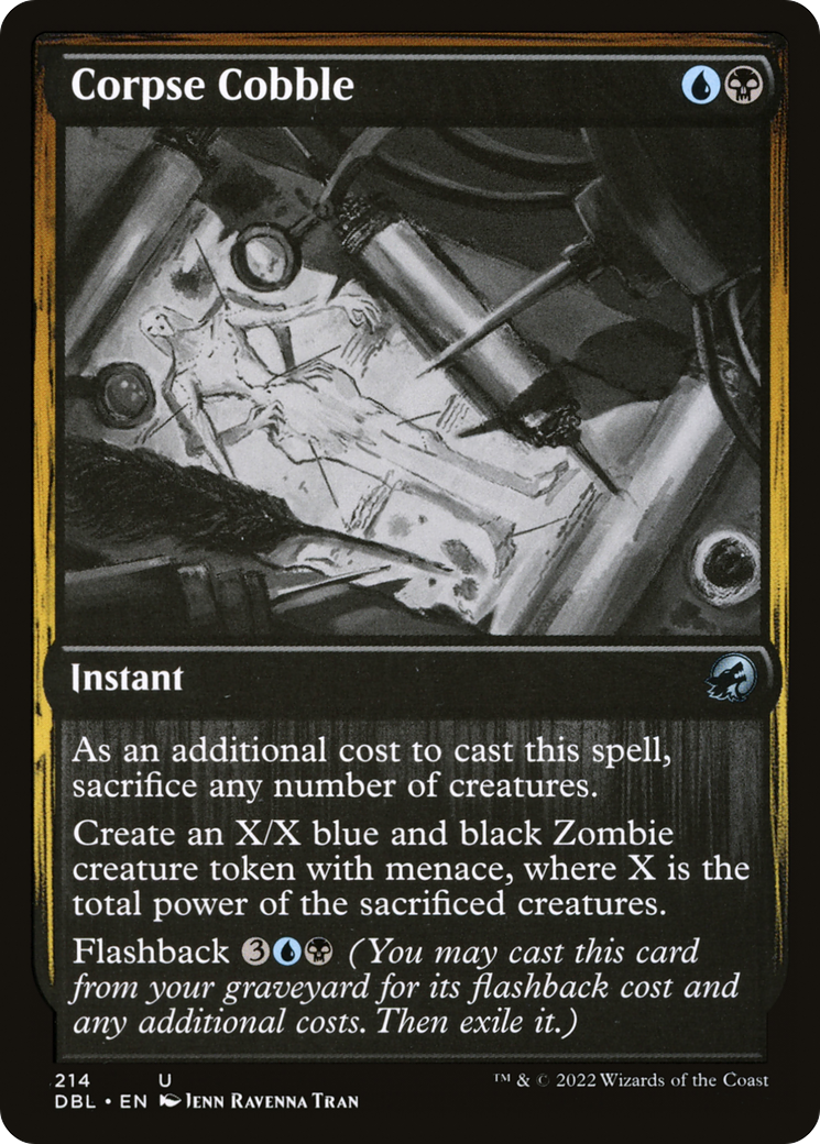Corpse Cobble (DBL-214) - Innistrad: Double Feature - Premium MTG Single from Wizards of the Coast - Just $0.25! Shop now at Game Crave Tournament Store