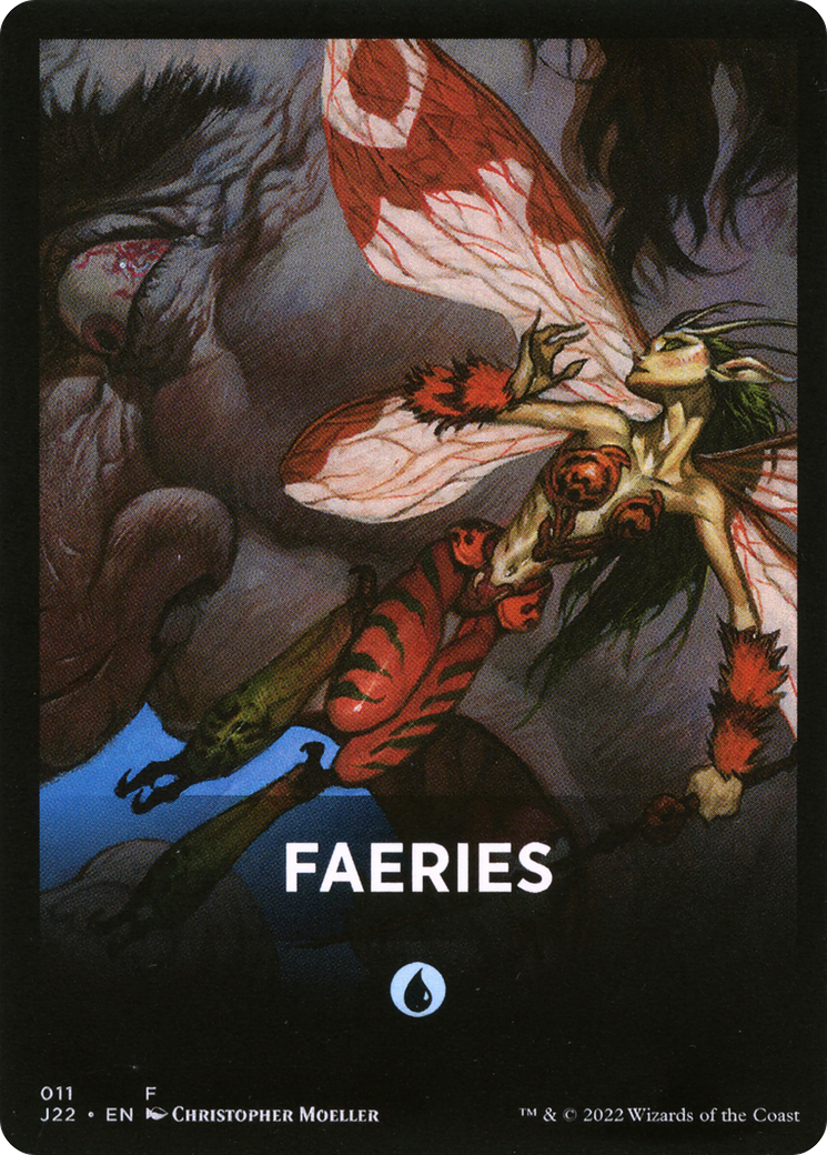 Faeries (FJ22-011) - Jumpstart 2022 Front Cards - Premium MTG Single from Wizards of the Coast - Just $0! Shop now at Game Crave Tournament Store