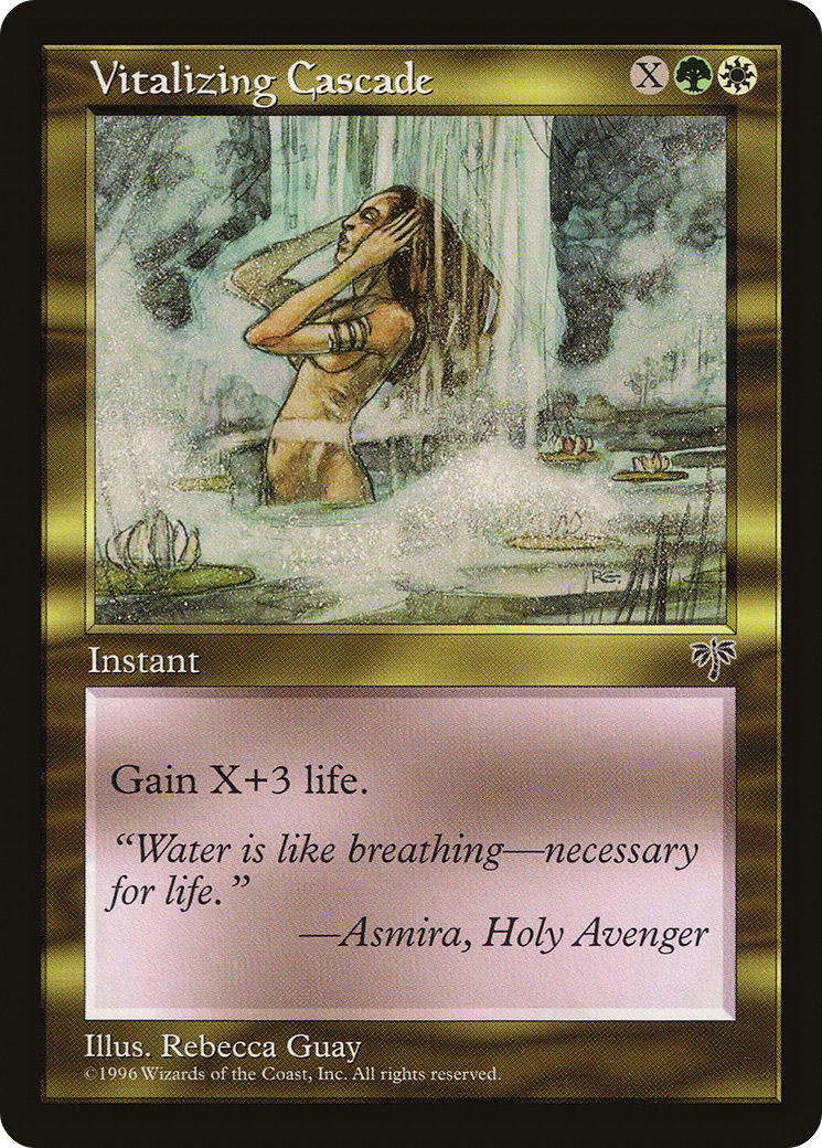 Vitalizing Cascade (MIR-286) - Mirage - Premium MTG Single from Wizards of the Coast - Just $0.13! Shop now at Game Crave Tournament Store