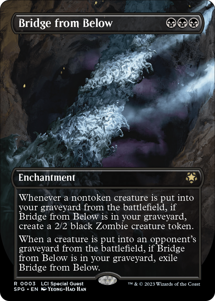 Bridge from Below (SPG-003) - Special Guests (Borderless) Foil - Premium MTG Single from Wizards of the Coast - Just $0.71! Shop now at Game Crave Tournament Store